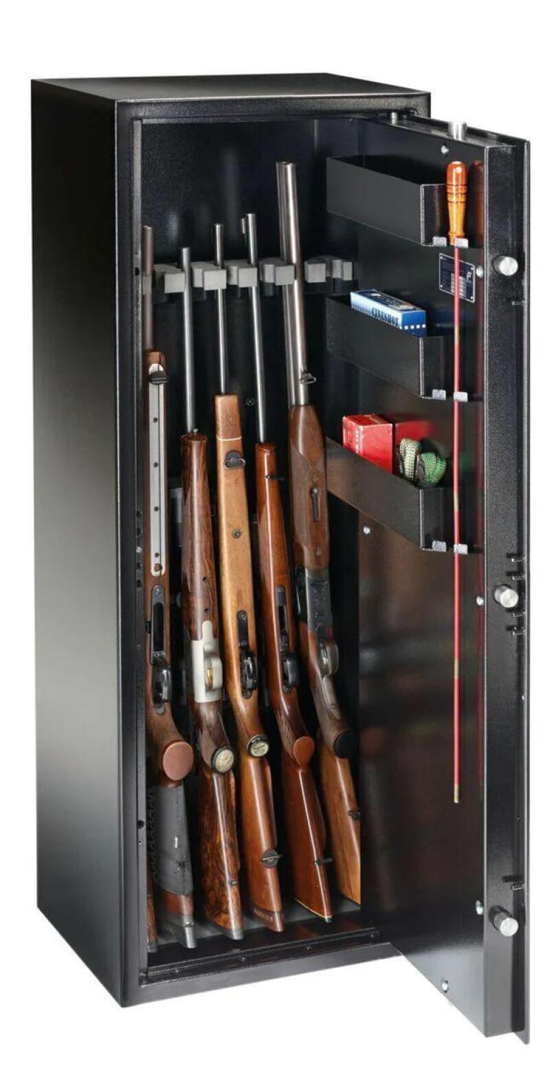 Resistance grade I is supervised from the ECB and provides a high degree of security thanks to its certified protection against burglary according to EN 1143-1