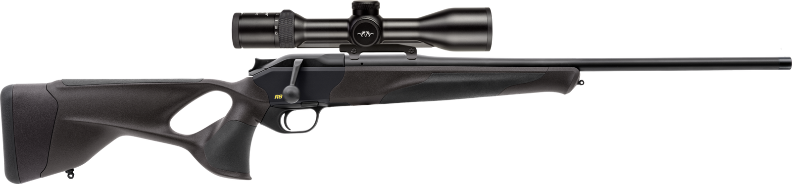 Blaser R8 Ultimate Adjust Comb er den ultimative jagtriffel til den kræsne jæger, der ønsker maksimal tilpasning og præcision.