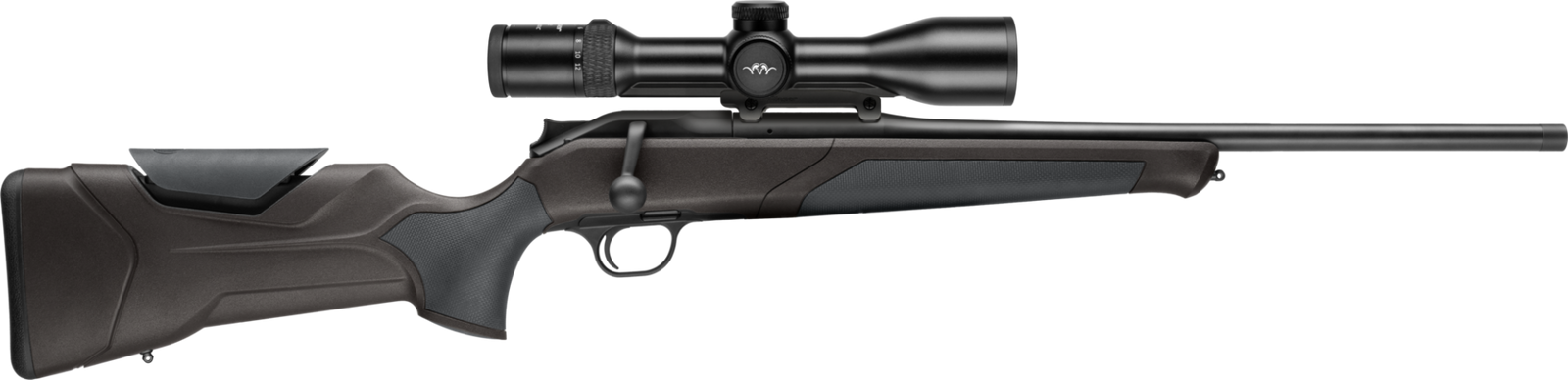 Riflen fås i de populære og alsidige kalibre .308 Winchester og 30-06 Springfield, som begge er velegnede til dansk jagt – fra råvildt til større hjortevildt. Og fås også i left hand mod merpris.