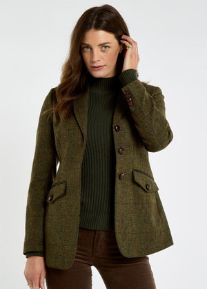 100 % ren nyuld i eksklusiv Dubarry-tweed