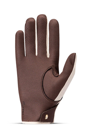 Håndfladen i ROECK-GRIP® kombineres med en vindtæt håndryg i ROECK-PROOF®, så du får beskyttelse mod vinden uden at gå på kompromis med kontakten til tøjlen.
